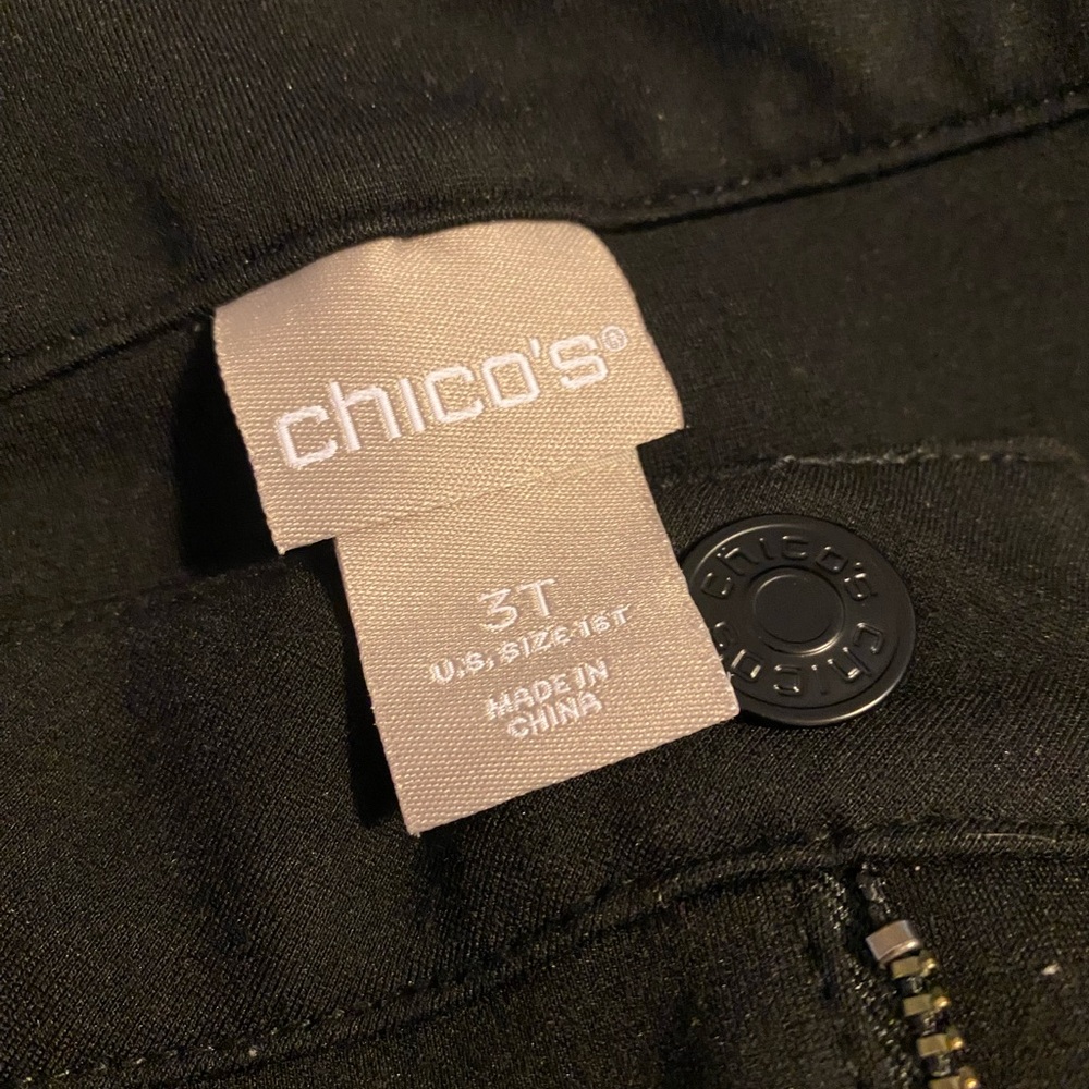 Chico’s black pants